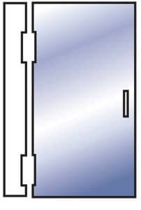 Single Swing Shower Door project planning example