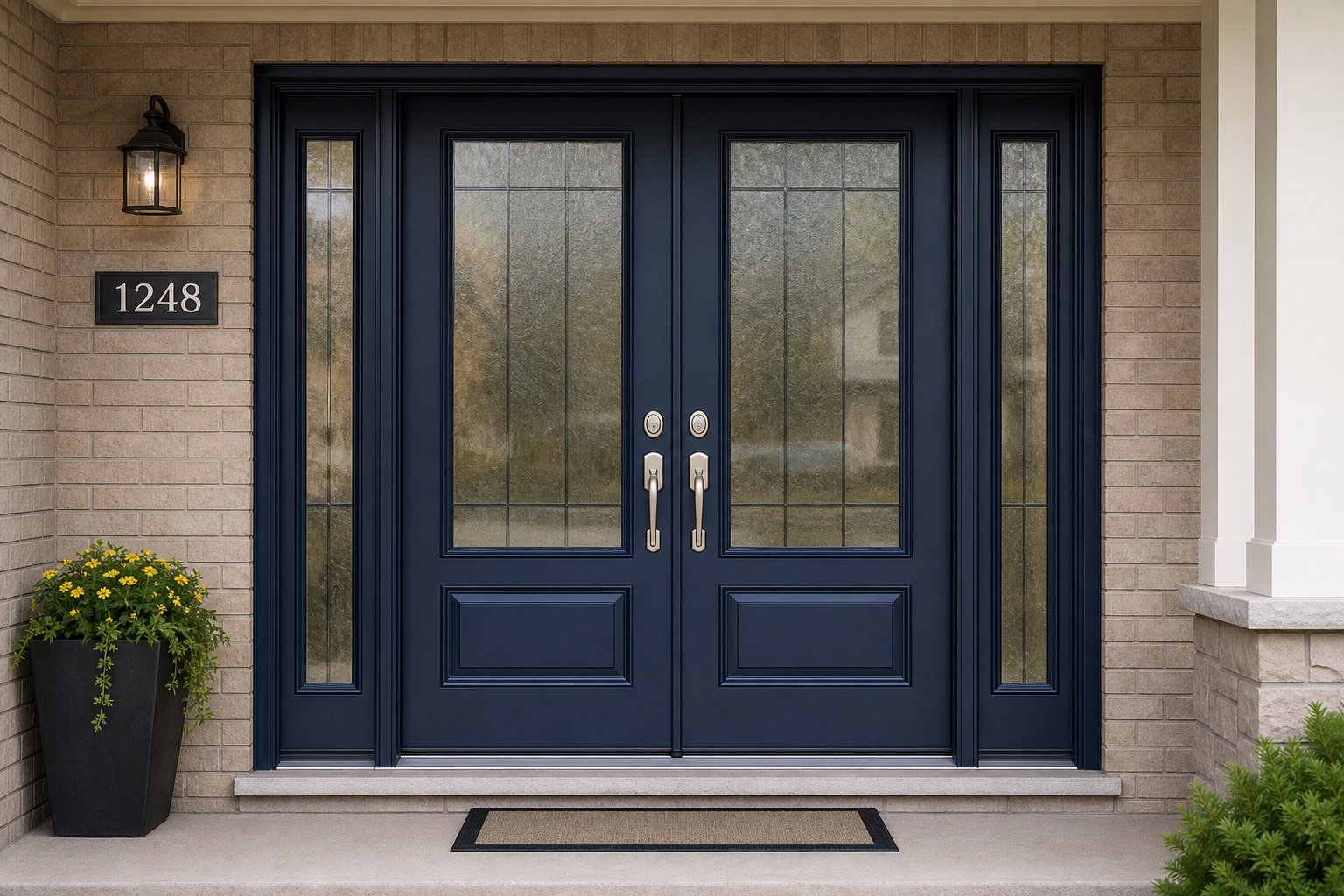 Double Doors With Sidelights Brampton project planning example