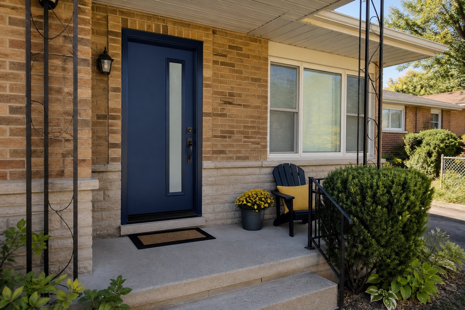 Single Entry Doors Brampton project planning example