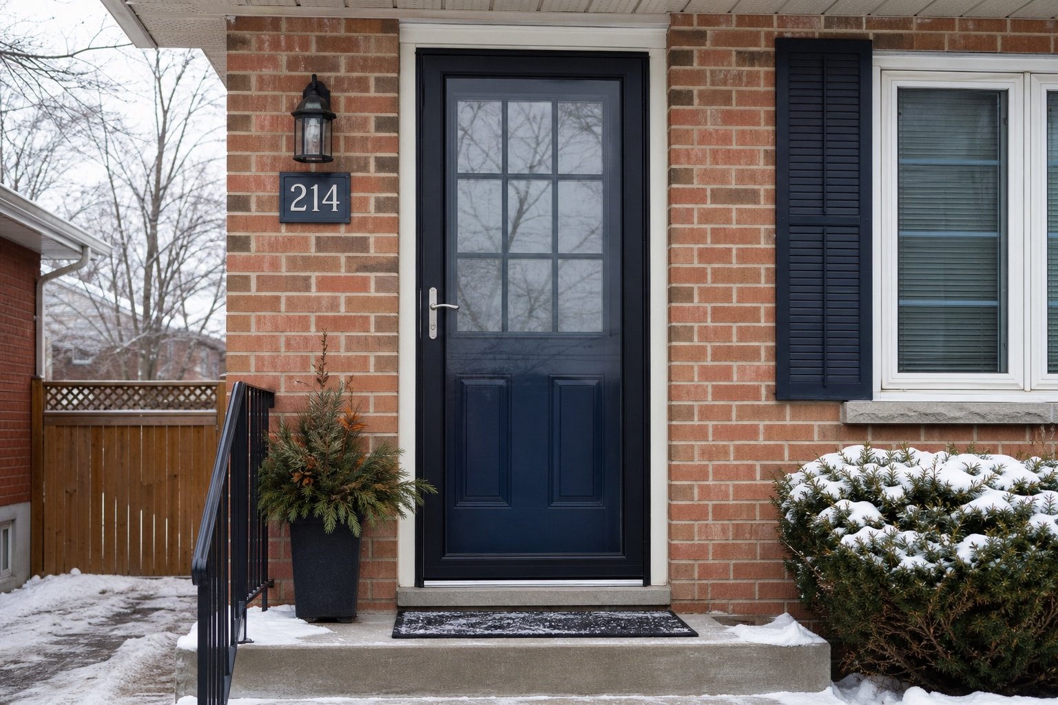 Storm Doors Brampton project planning example