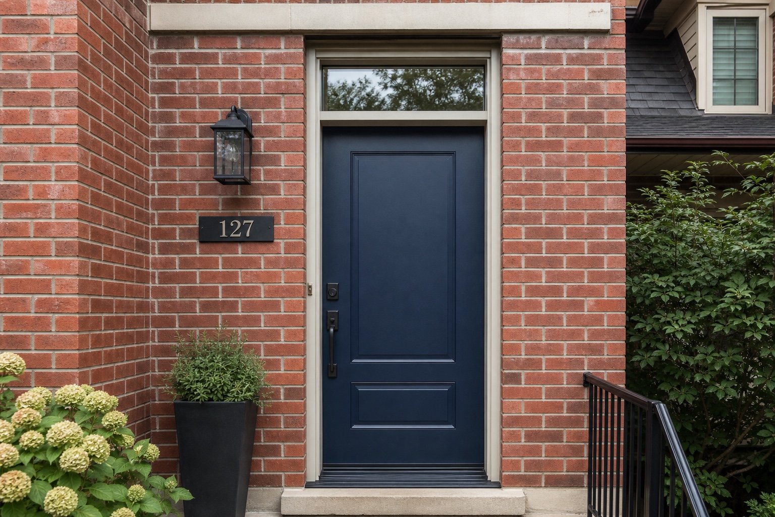 Entry Doors With Transoms Brampton project planning example
