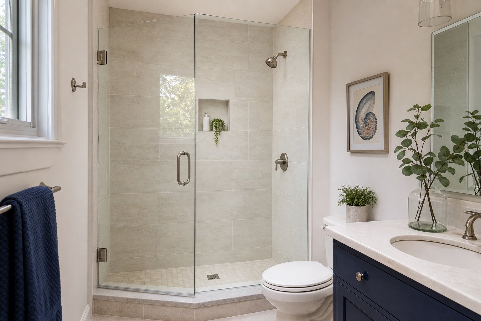 Hinged Shower Doors Brampton project planning example