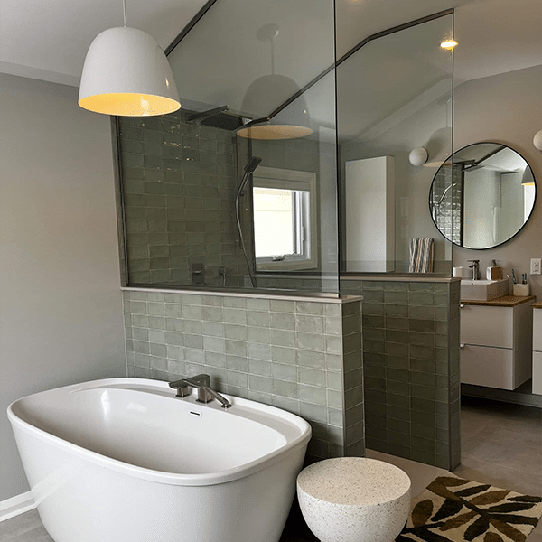 Plan a New Glass Shower project planning example
